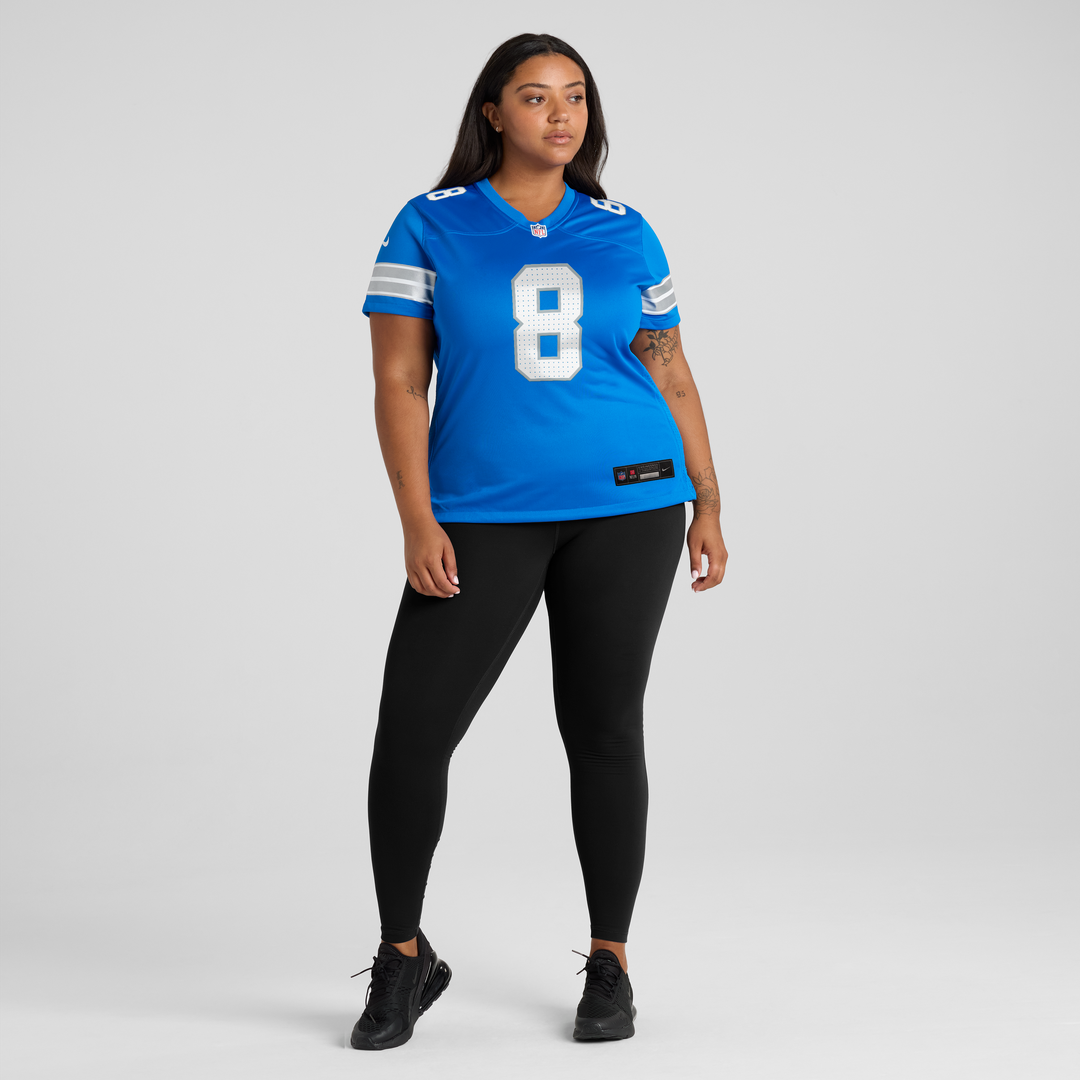 Greg Dortch Detroit Lions Women's Team Game Jersey - Blue