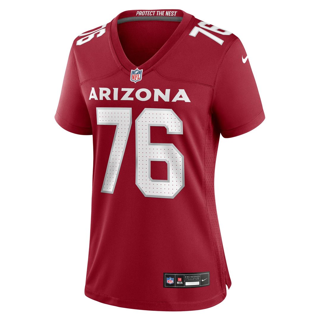 Will Hernandez Arizona Cardinals Women's Game Jersey - Cardinal