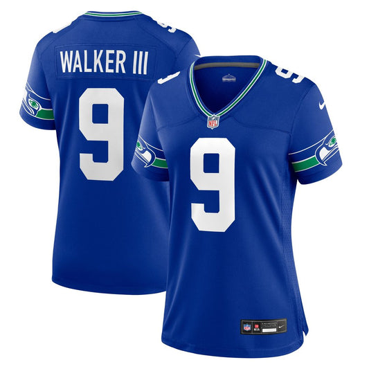 Kenneth Walker III Seattle Seahawks Women's Player Jersey - Royal