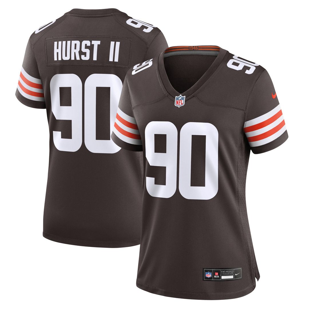Maurice Hurst II Cleveland Browns Women's Game Jersey - Brown