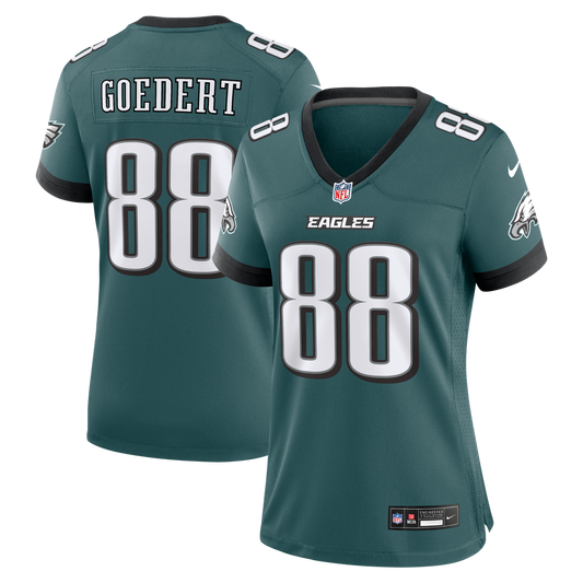 Dallas Goedert Philadelphia Eagles Women's Team Game Jersey - Midnight Green