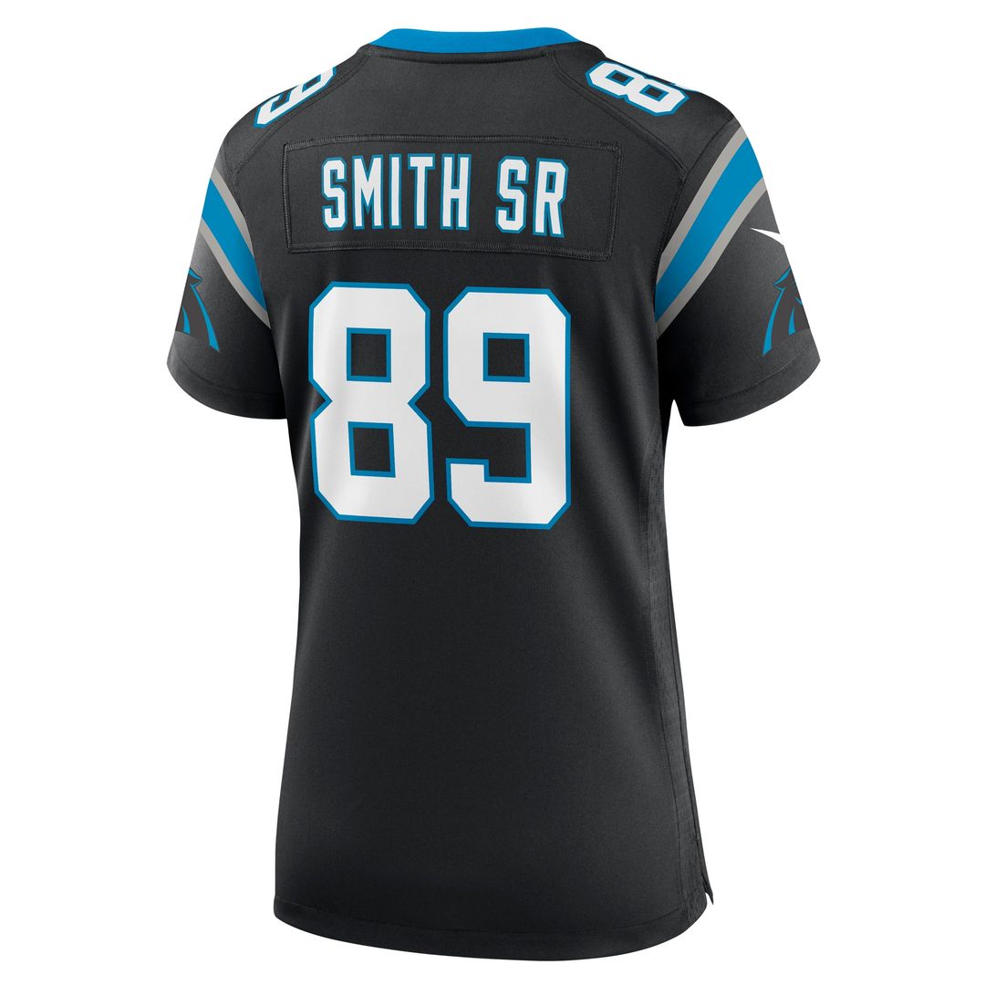 Steve Smith Sr. Carolina Panthers Women's Retired Player Game Jersey - Black
