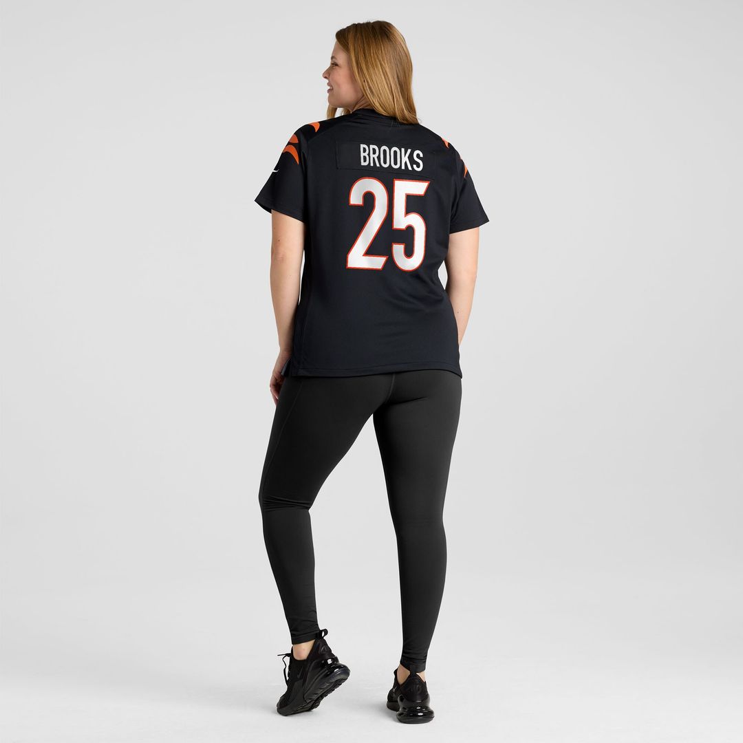 Tahj Brooks Cincinnati Bengals Women's Team Game Jersey - Black