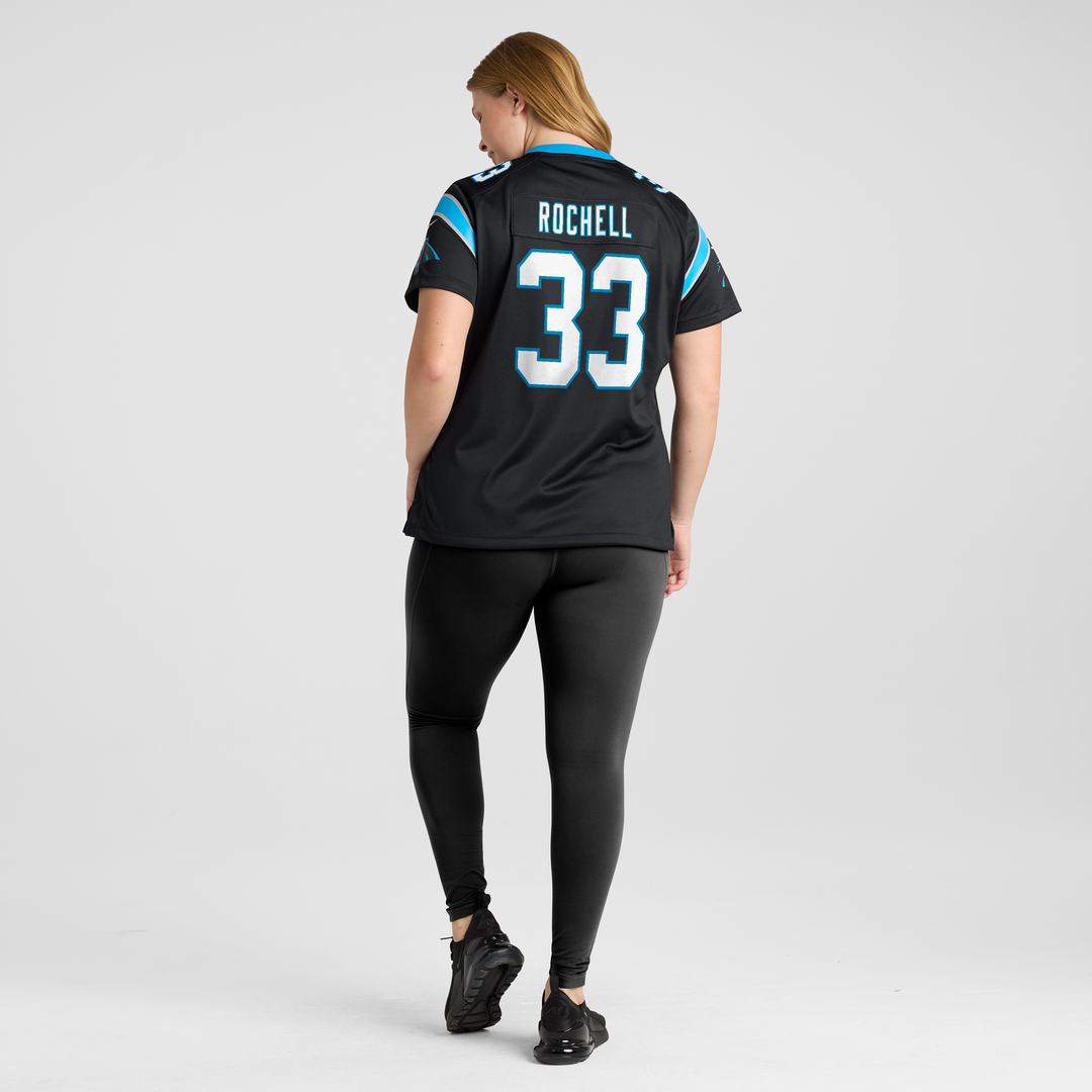 Robert Rochell Carolina Panthers Women's Team Game Jersey - Black