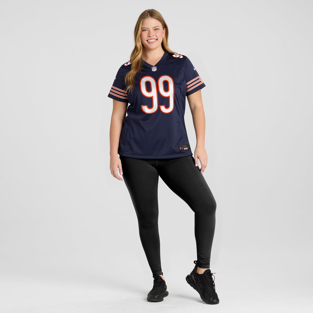 Gervon Dexter Sr Chicago Bears Women's Team Game Jersey - Navy