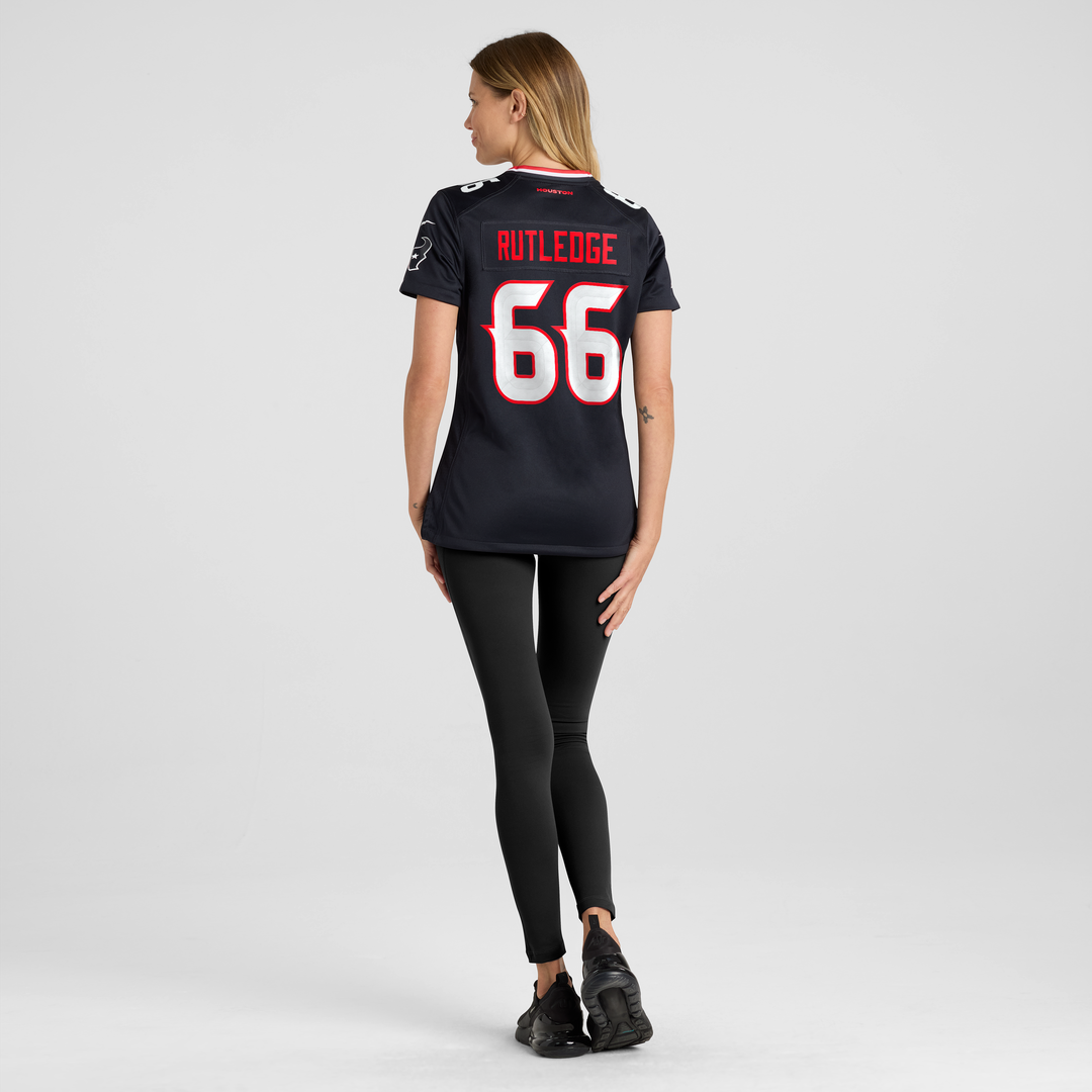 Keylan Rutledge Houston Texans Women's Team Game Jersey - Navy