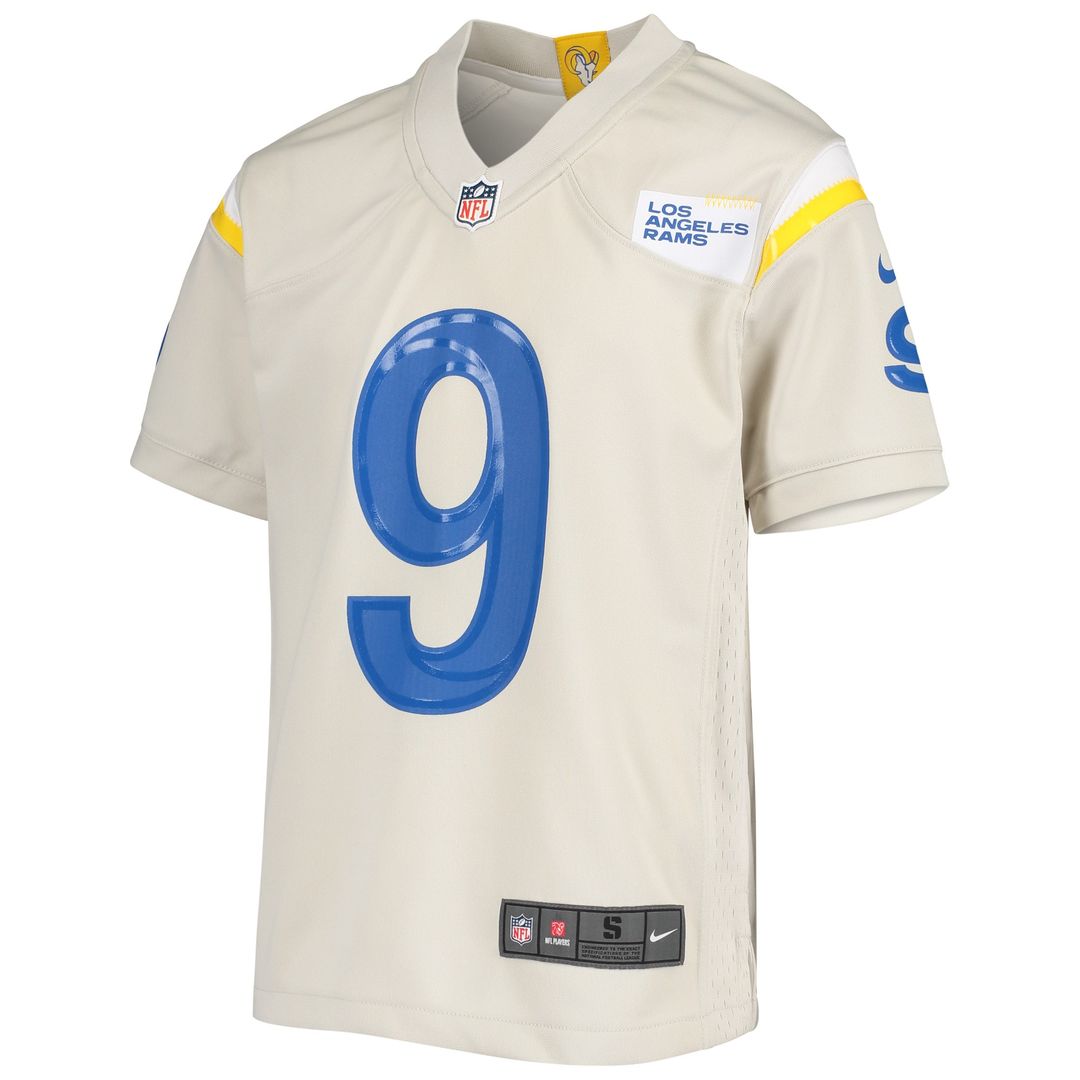 Matthew Stafford Los Angeles Rams Youth Game Jersey - White
