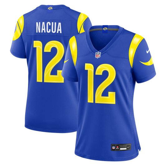 Puka Nacua Los Angeles Rams Women's Game Jersey - Royal