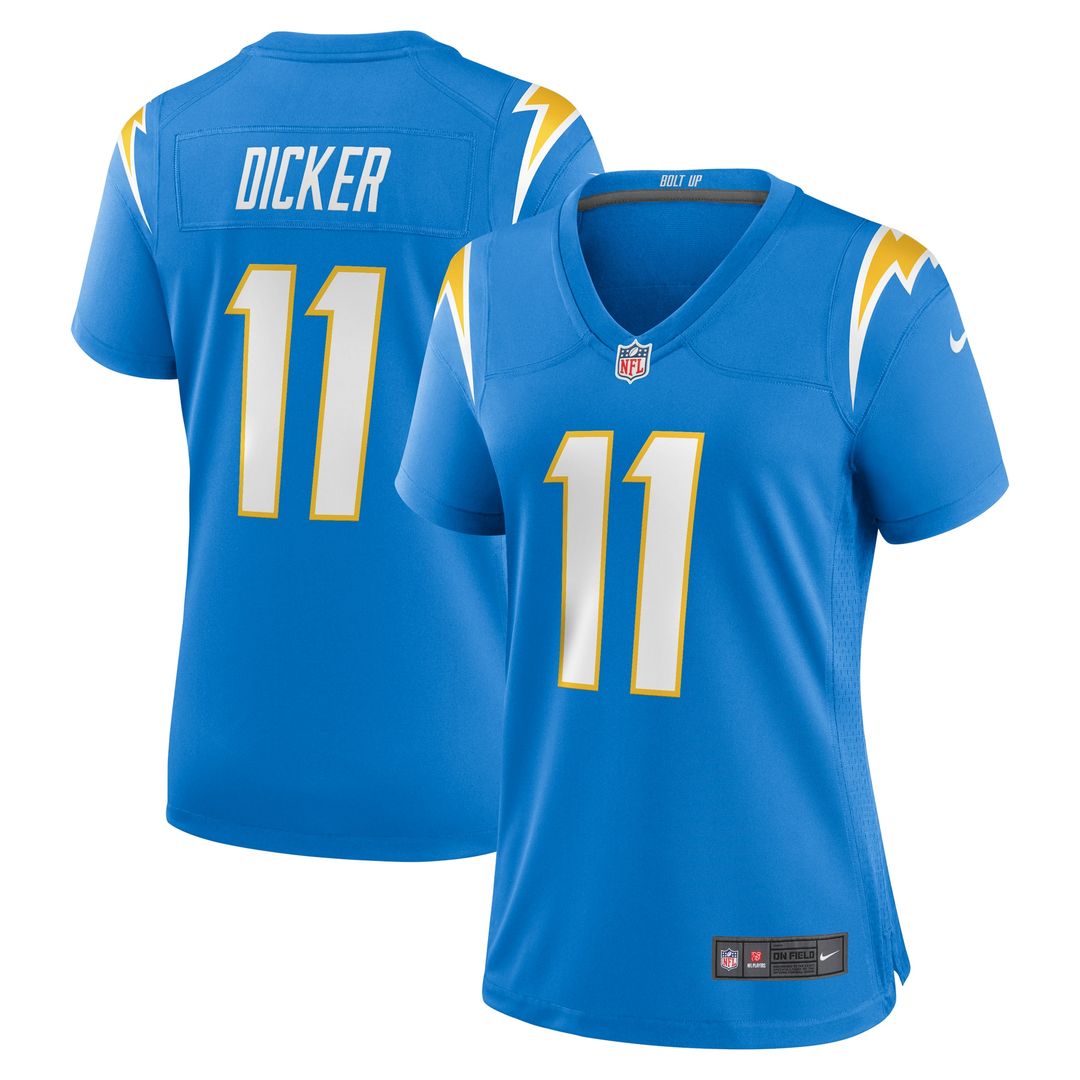 Cameron Dicker Los Angeles Chargers Women's Alternate Game Jersey - Navy