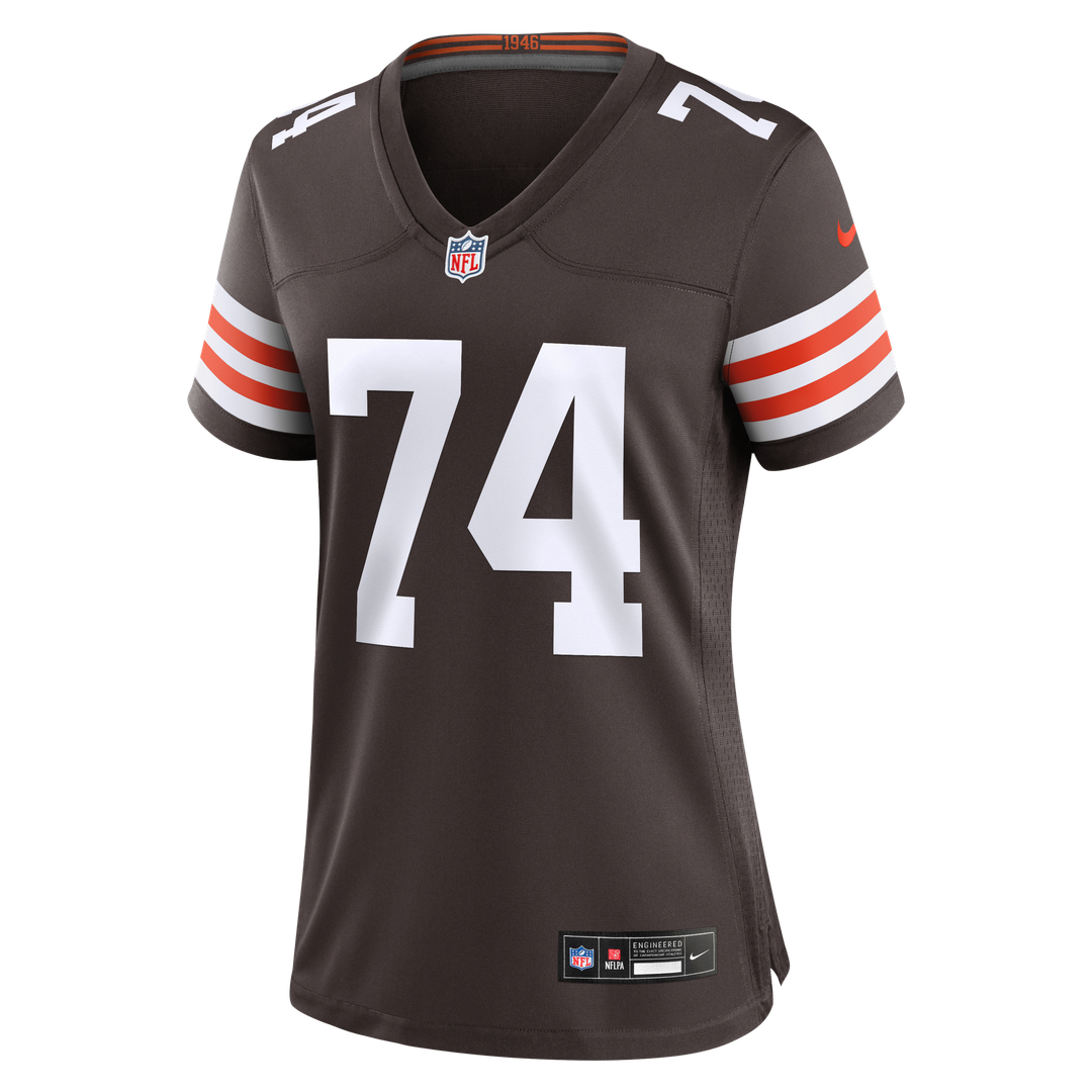 Elgton Jenkins Cleveland Browns Women's Team Game Jersey - Brown