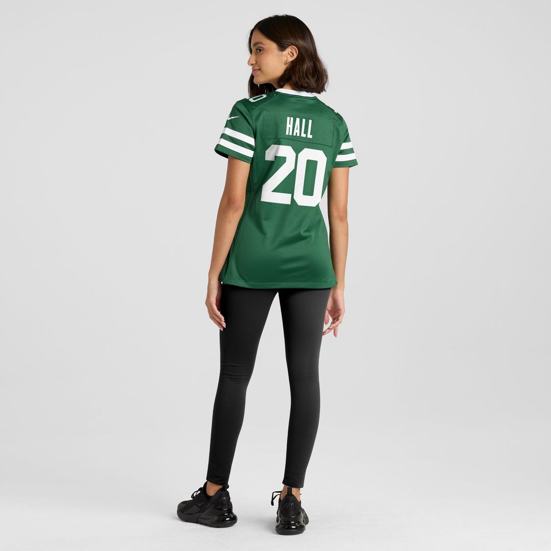 Breece Hall New York Jets Women's Game Jersey - Legacy Green
