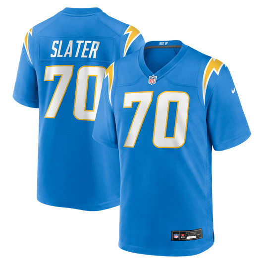 Rashawn Slater Los Angeles Chargers Game Jersey - Powder Blue