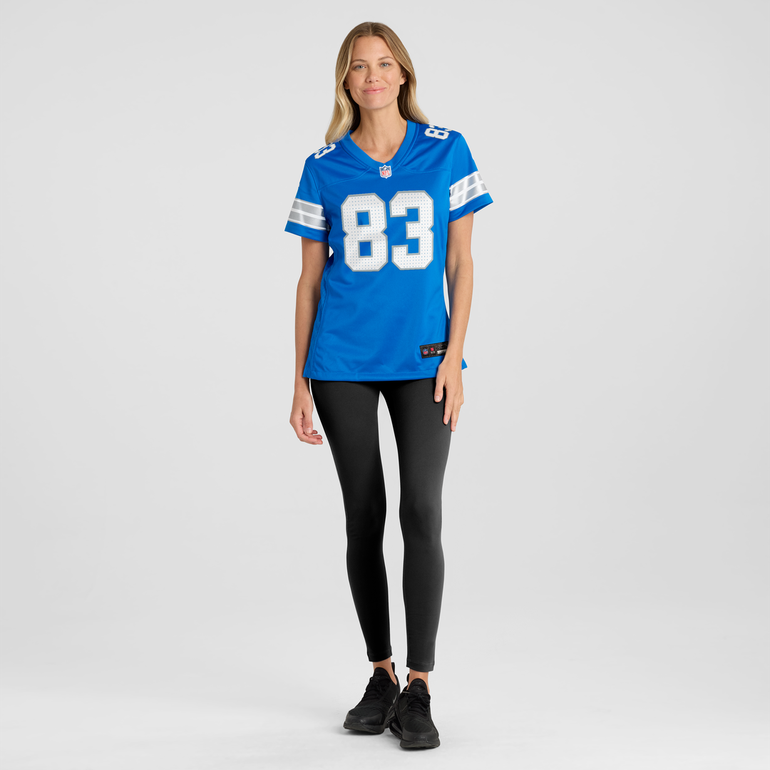 Tyler Conklin Detroit Lions Women's Team Game Jersey - Blue