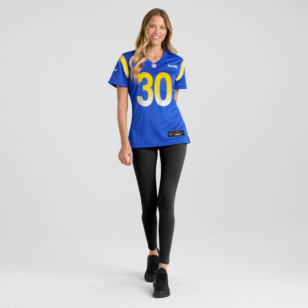 Josh Wallace Los Angeles Rams Women's Game Jersey - Royal