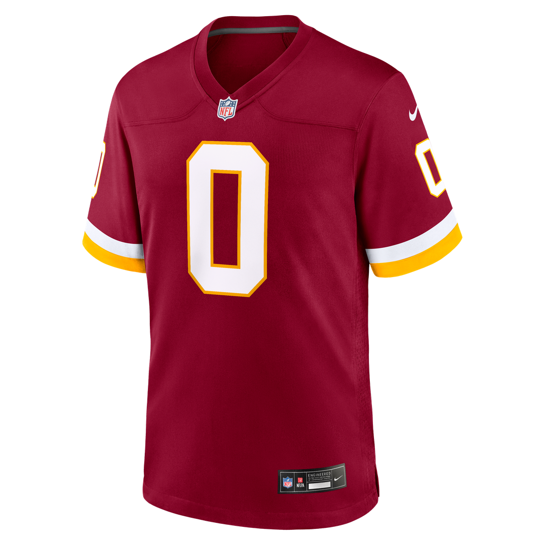 Mike Sainristil Washington Commanders Hail Raiser Alternate Game Jersey - Black