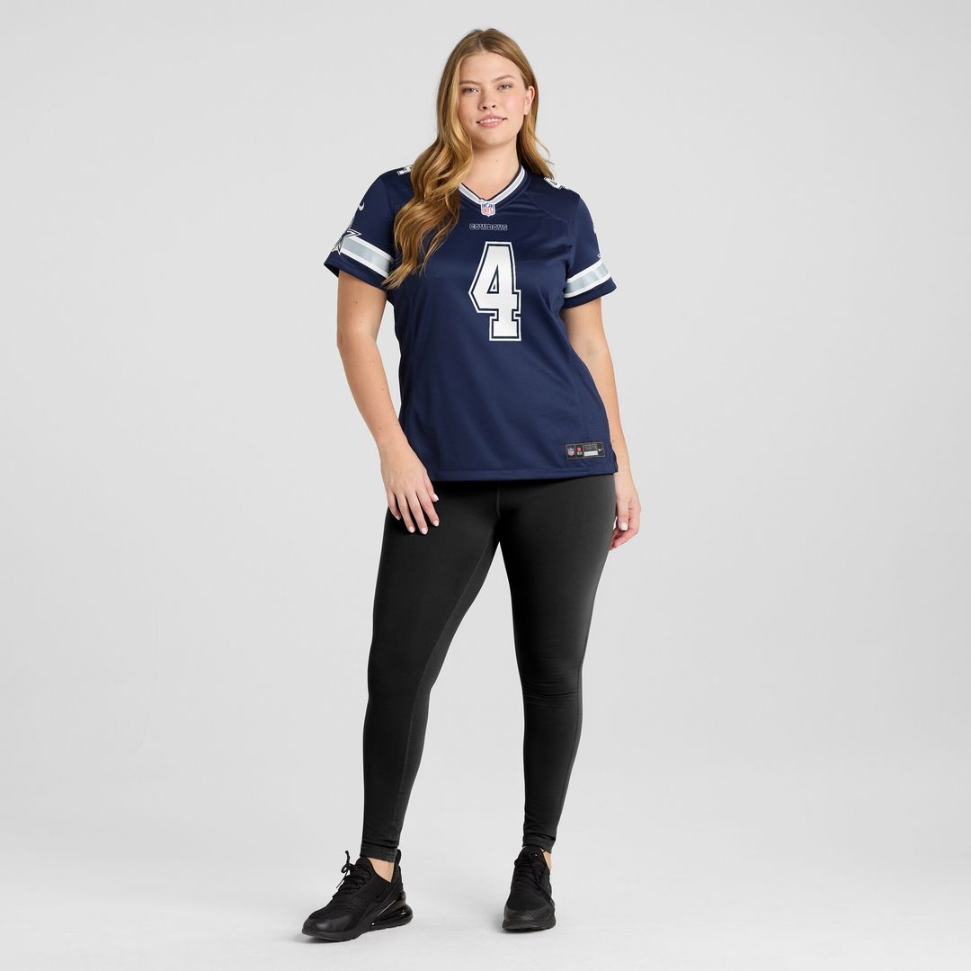Dak Prescott Dallas Cowboys Women's Alternate Game Jersey - White