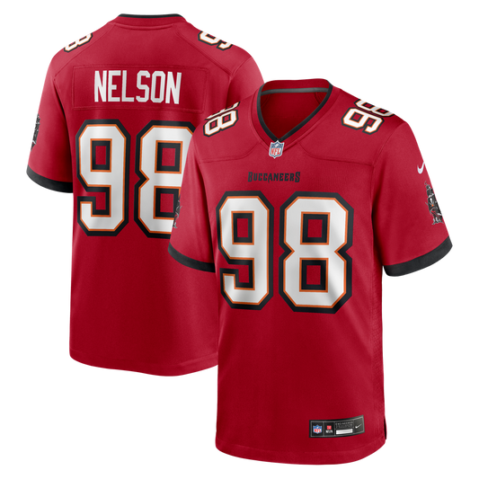 Anthony Nelson Tampa Bay Buccaneers Game Jersey - Red