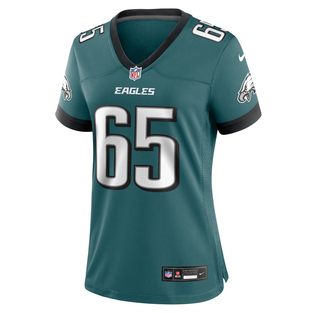 Lane Johnson Philadelphia Eagles Women's Team Game Jersey - Midnight Green