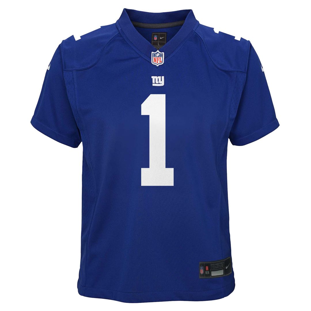 Malik Nabers New York Giants Youth Game Jersey - Red