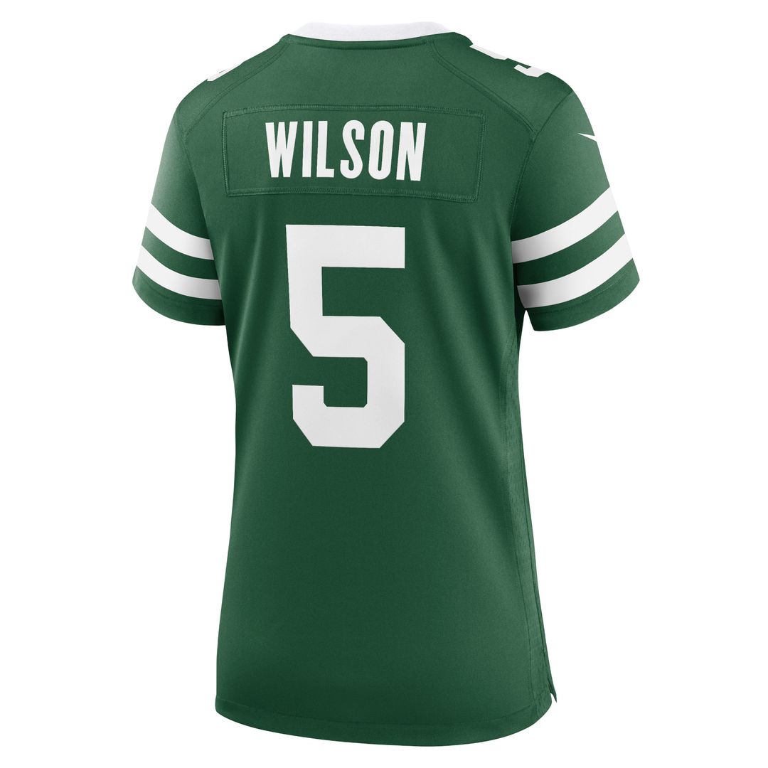 Garrett Wilson New York Jets Women's Game Jersey - Legacy Green