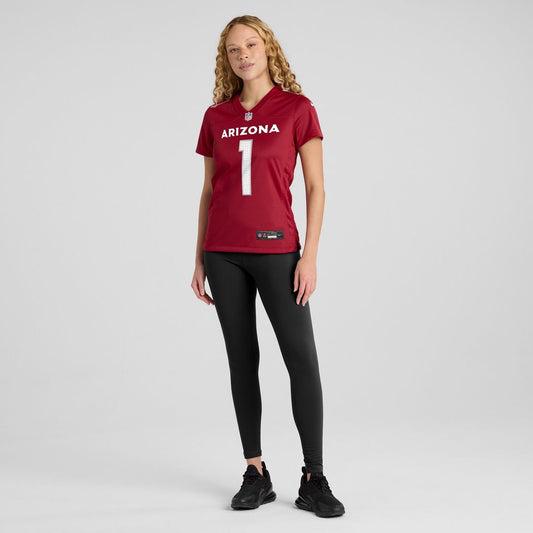 Number 1 Mom Arizona Cardinals Women's Game Jersey - Cardinal