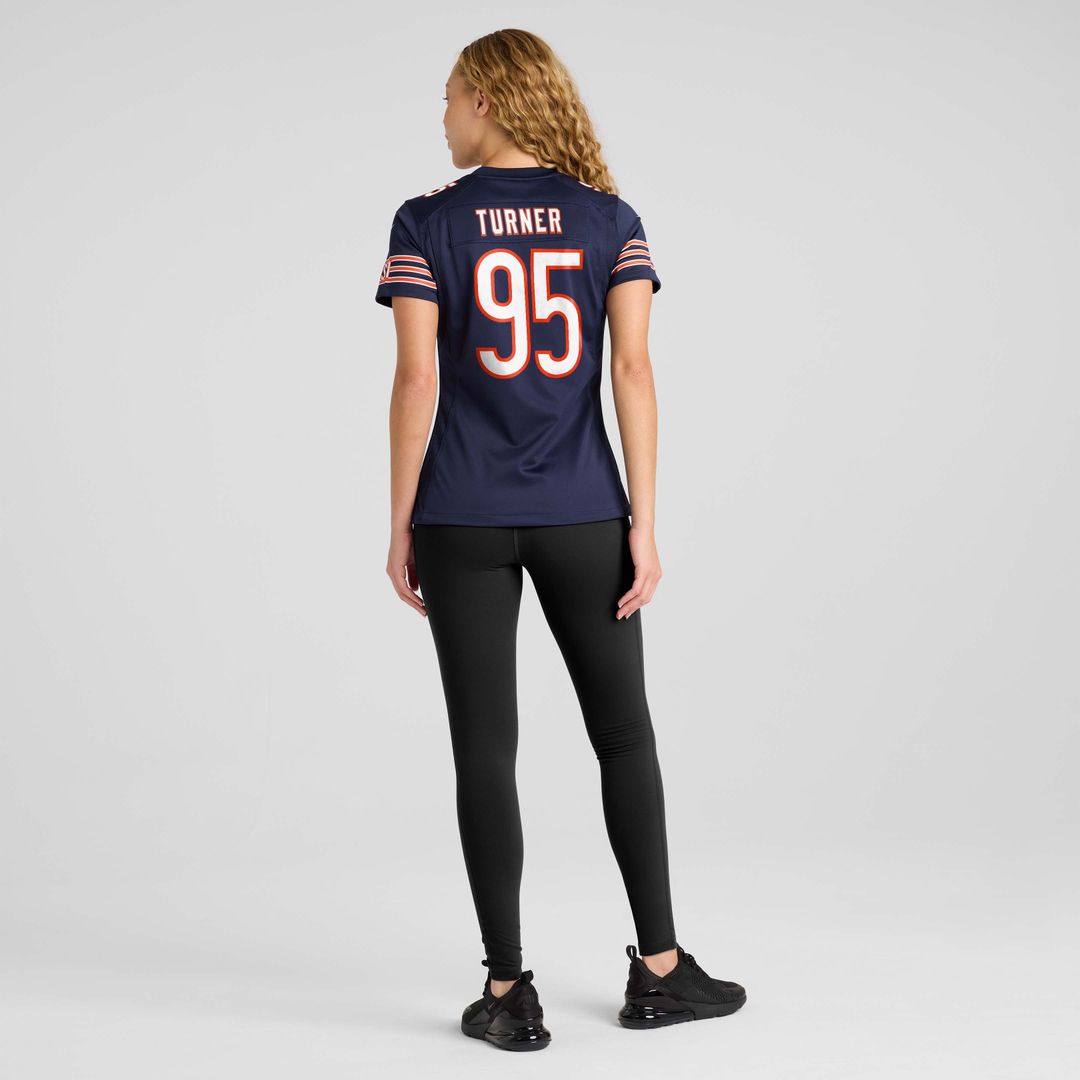Shemar Turner Chicago Bears Women's Team Game Jersey - Navy