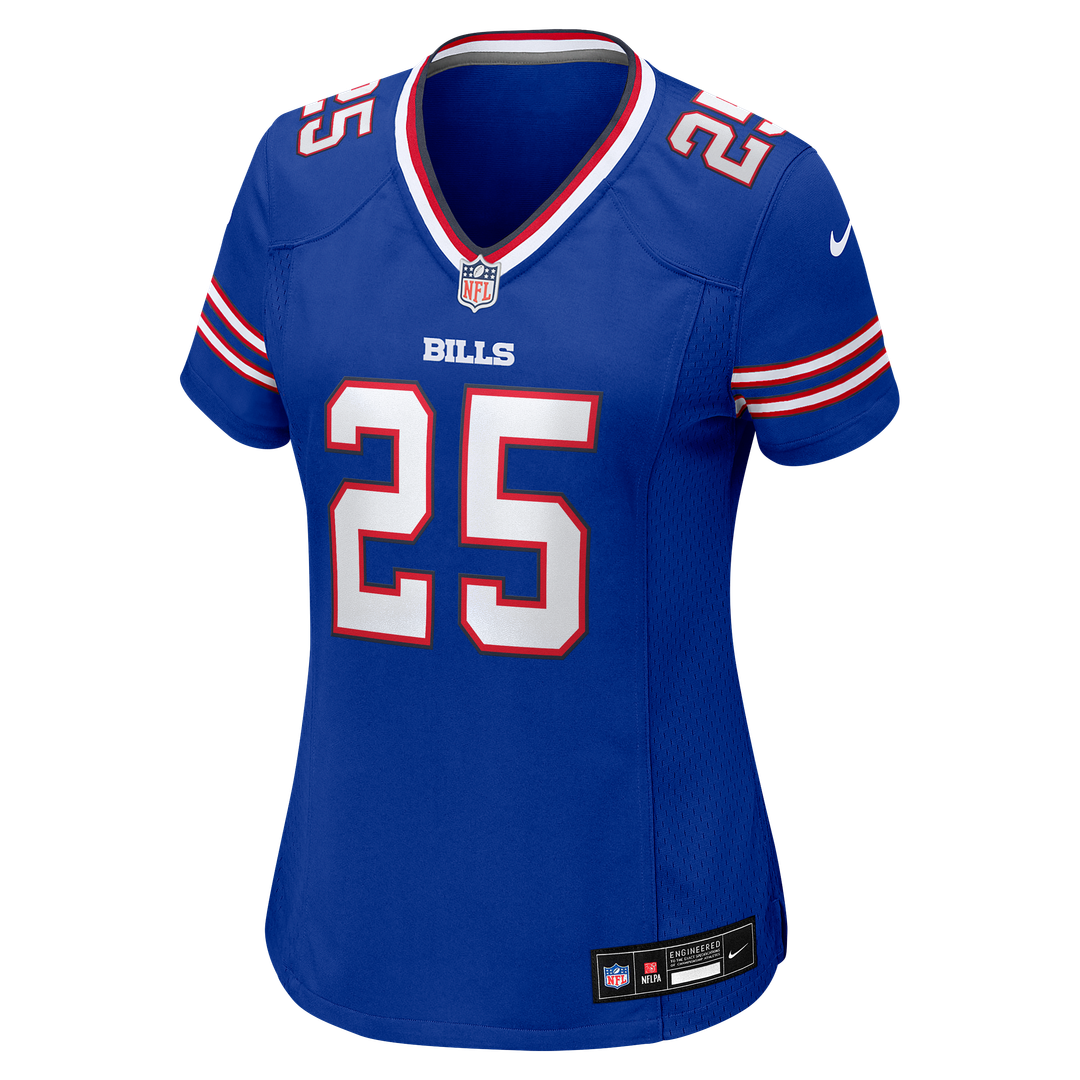 Geno Stone Buffalo Bills Women's Team Game Jersey - Royal