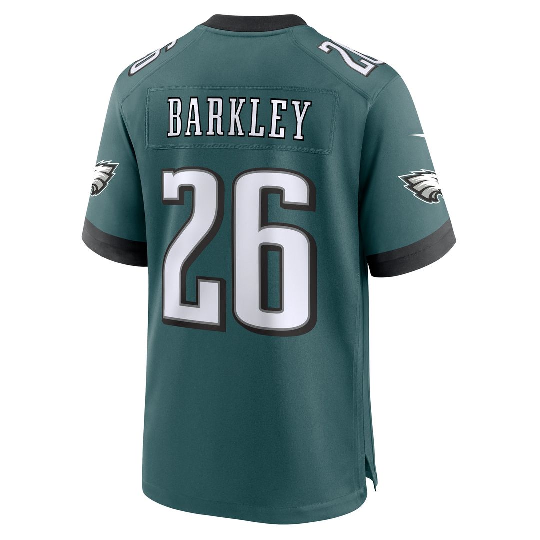 Saquon Barkley Philadelphia Eagles Alternate Game Jersey - Black