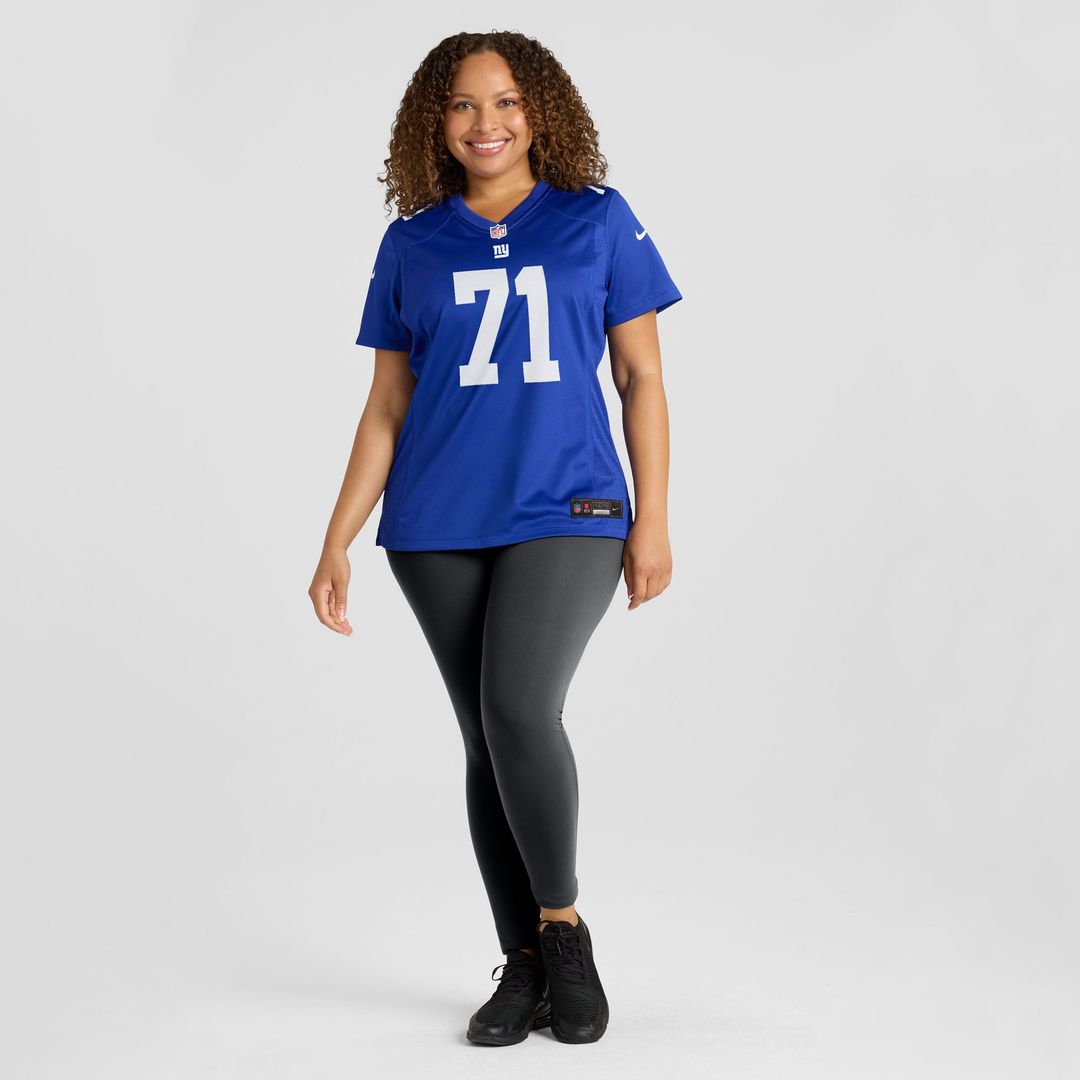 Marcus Mbow New York Giants Women's Team Game Jersey - Royal