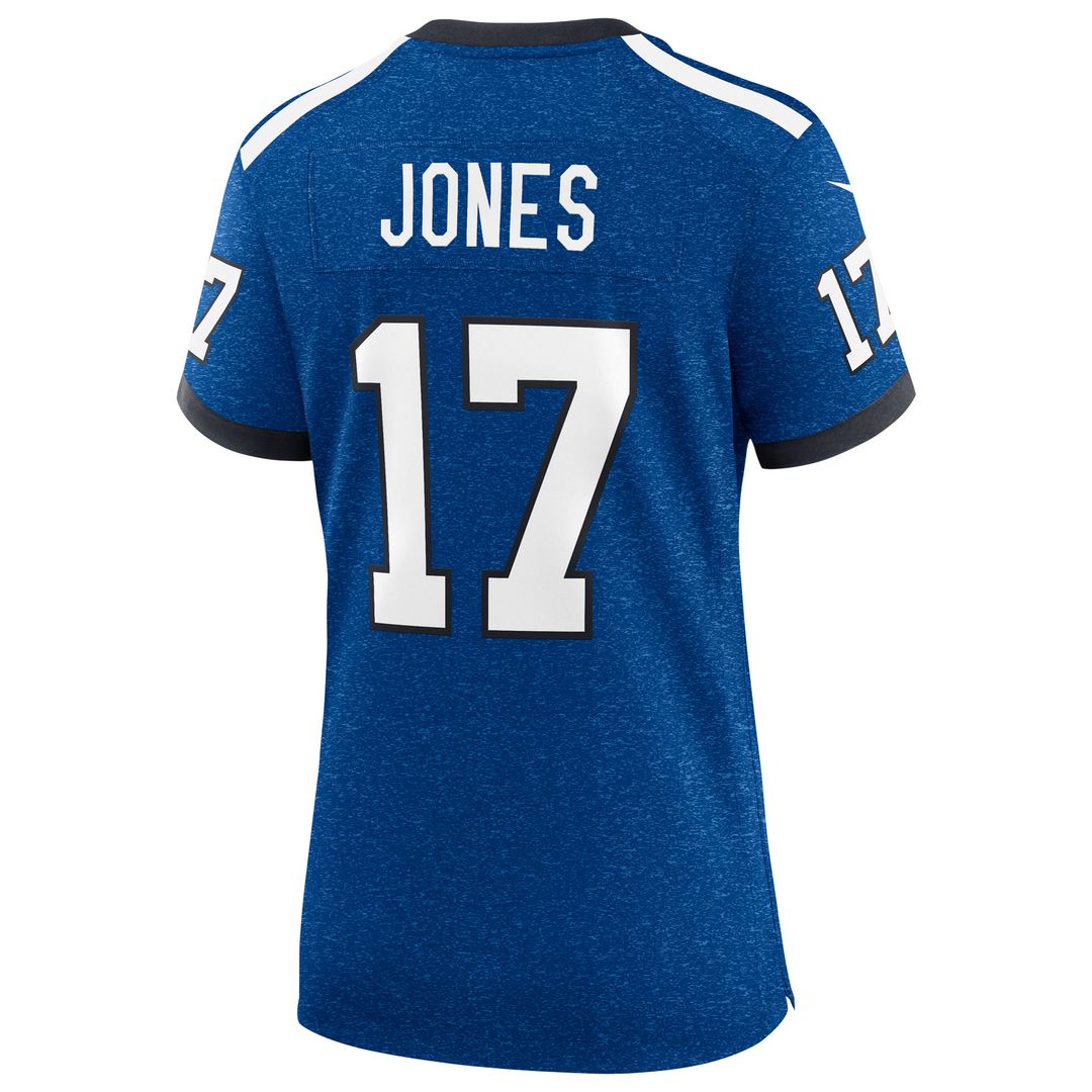 Daniel Jones Indianapolis Colts Women's Team Game Jersey - Royal