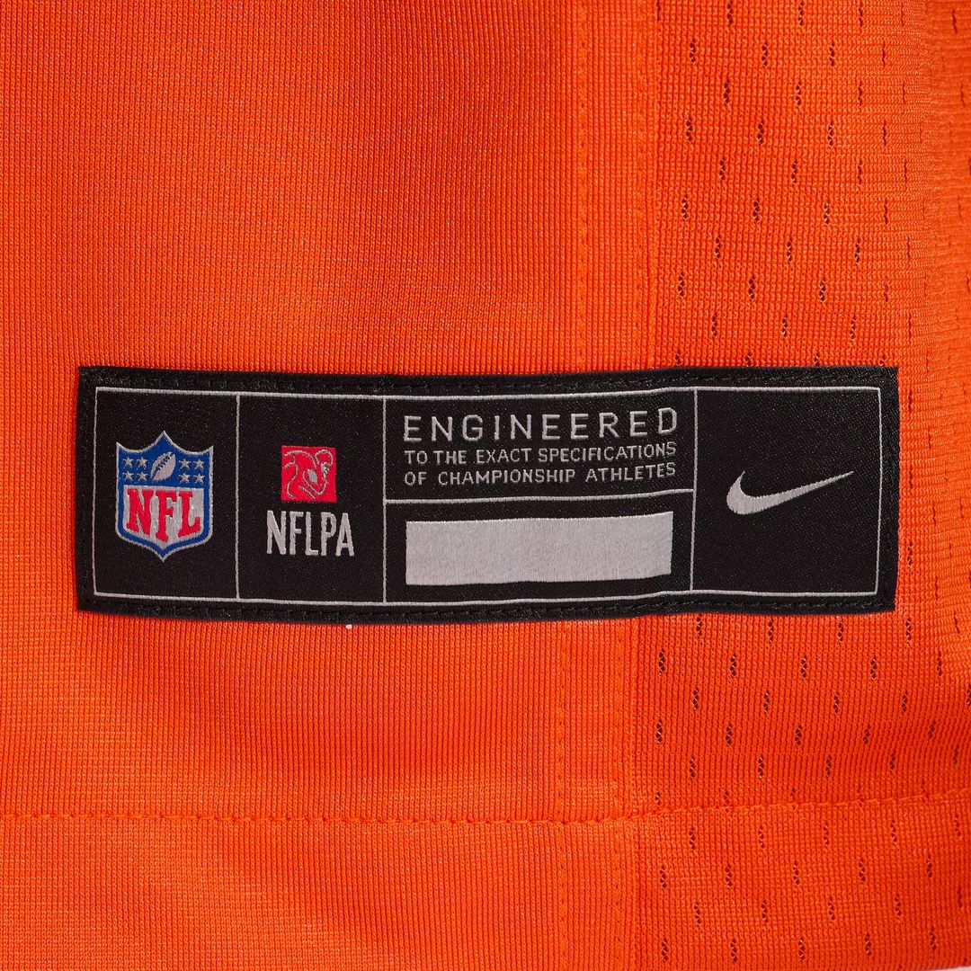 Caleb Williams Chicago Bears Alternate Player Game Jersey - Orange