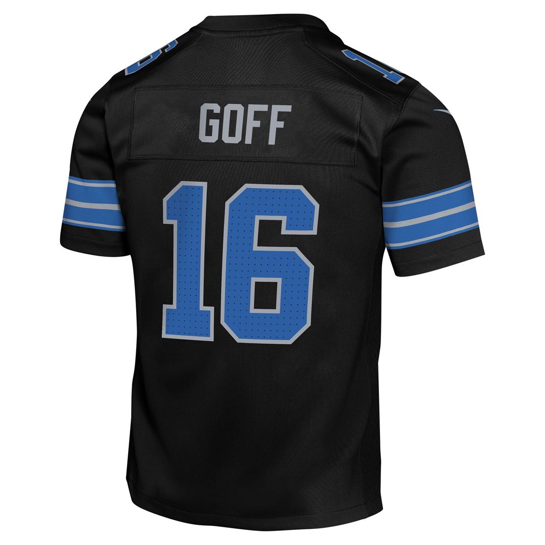 Jared Goff Detroit Lions Youth Game Jersey - Blue