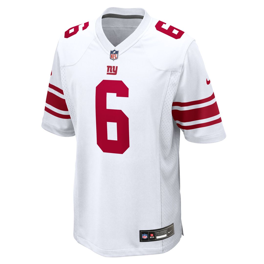 Jaxson Dart New York Giants Team Game Jersey - Royal
