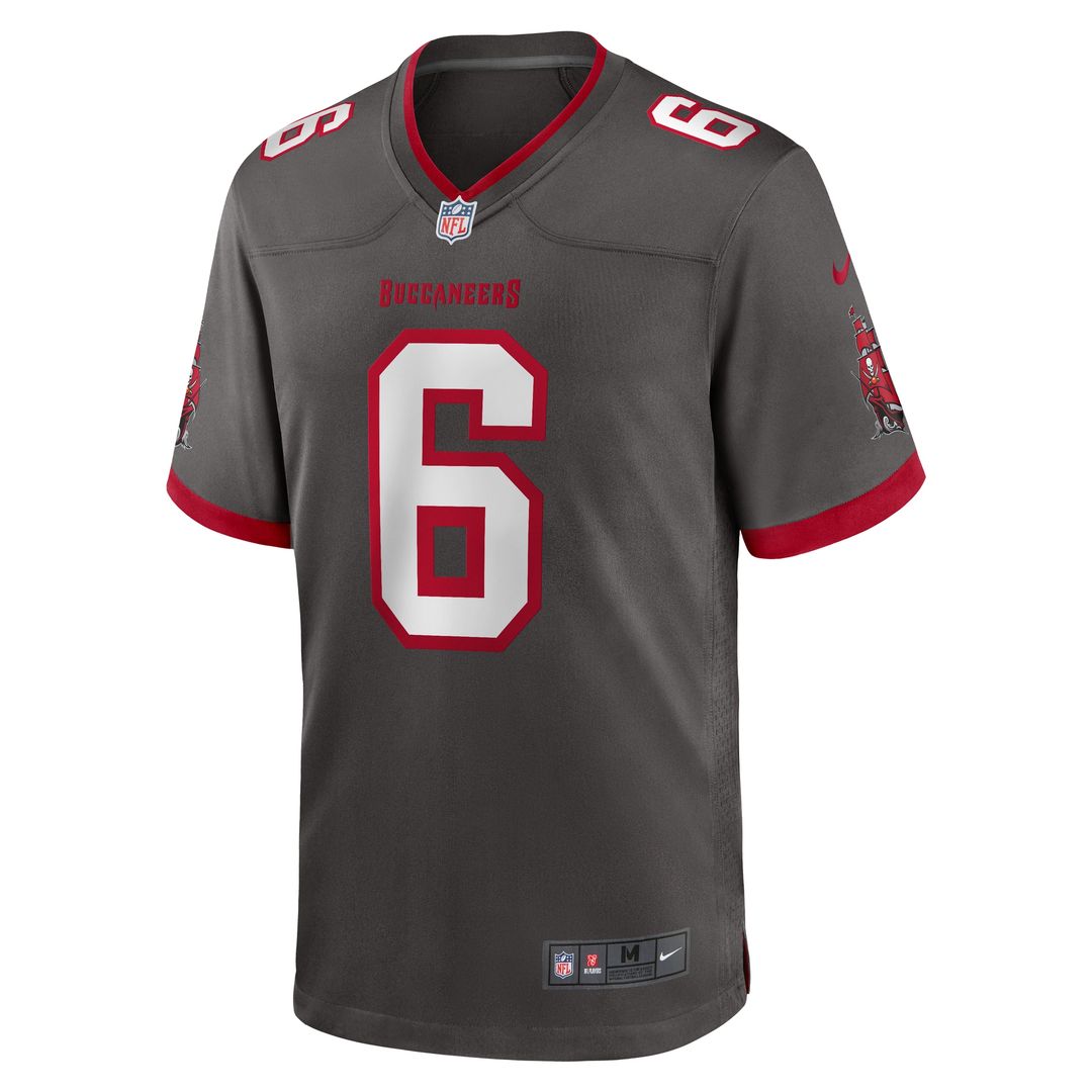 Baker Mayfield Tampa Bay Buccaneers Away Game Jersey - White