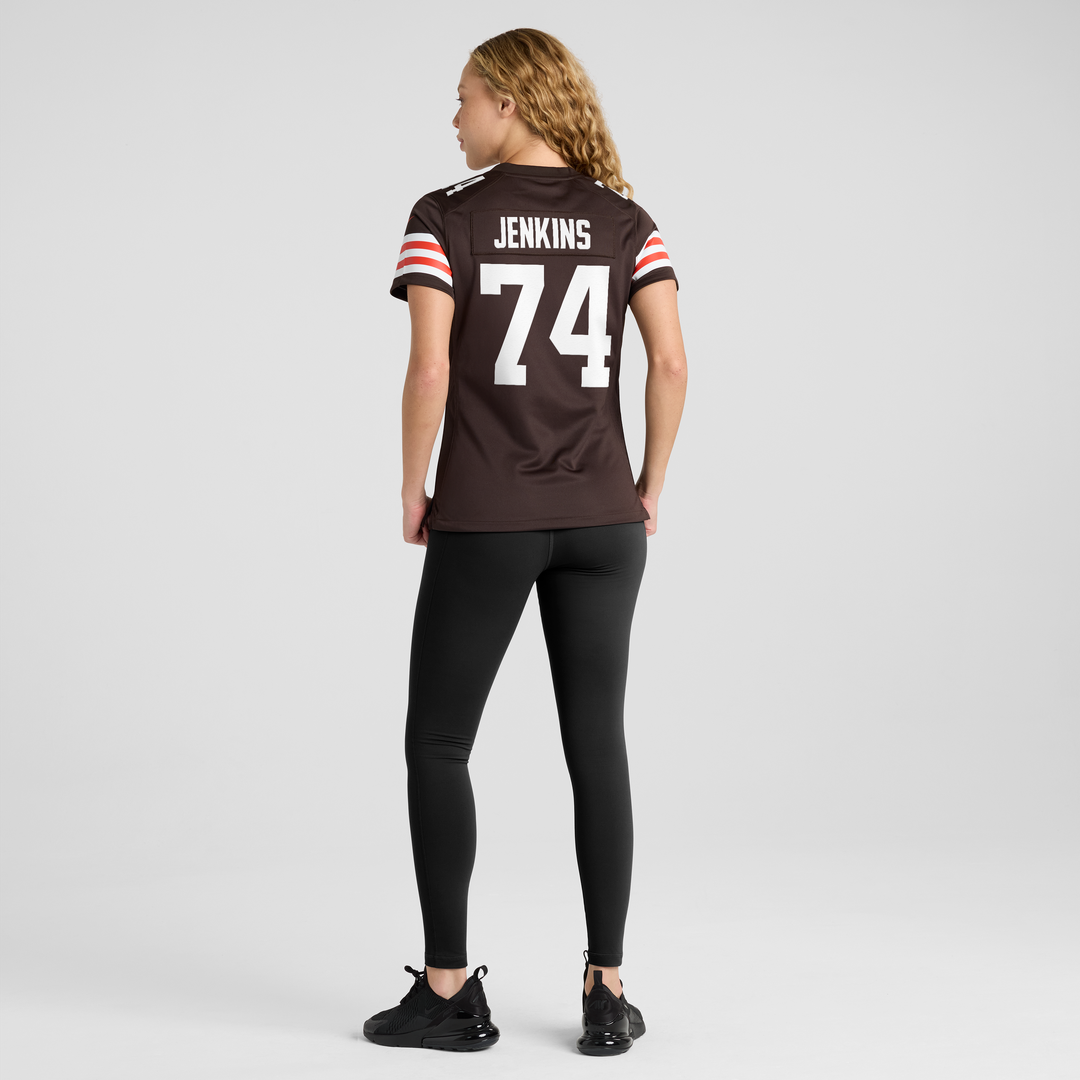 Elgton Jenkins Cleveland Browns Women's Team Game Jersey - Brown