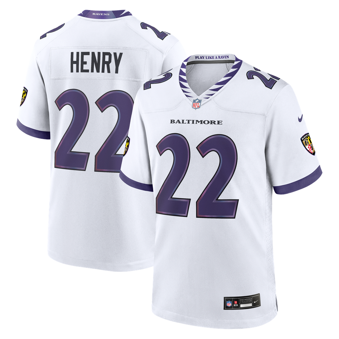 Derrick Henry Baltimore Ravens Alternate Game Jersey - Purple