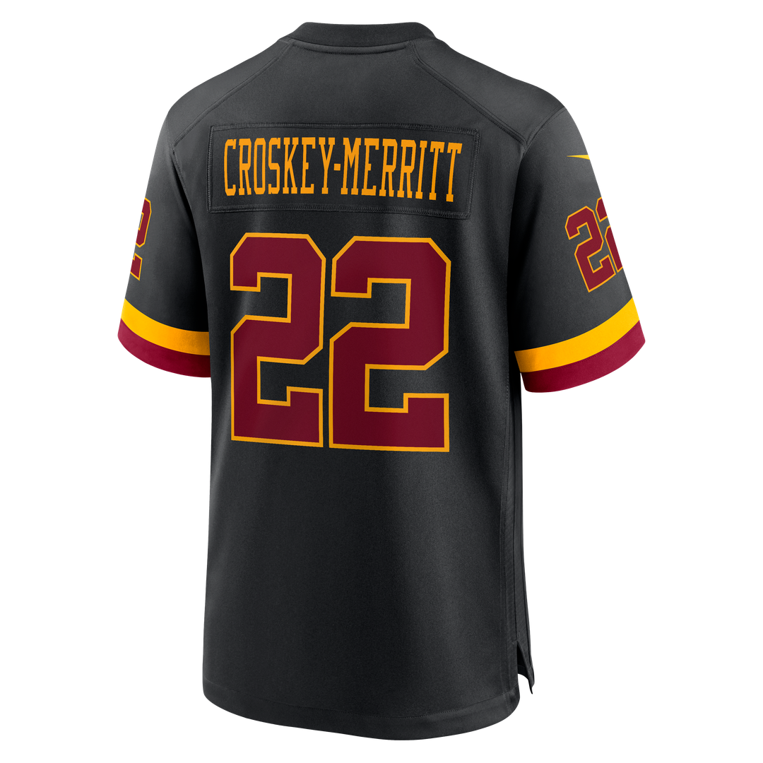 Jacory Croskey-Merritt Washington Commanders Game Super Bowl Era Jersey - White