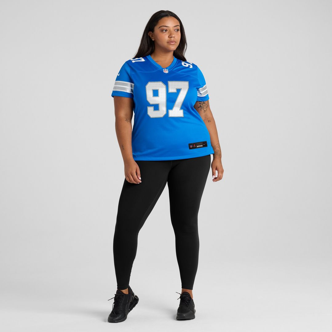 Aidan Hutchinson Detroit Lions Women's Game Jersey - Blue