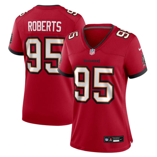 Elijah Roberts Tampa Bay Buccaneers Women's Team Game Jersey - Red