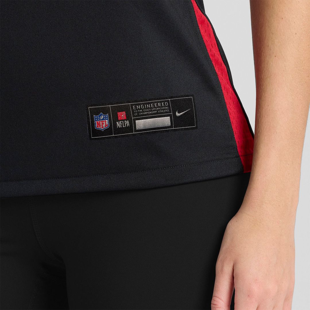 Leonard Floyd Atlanta Falcons Women's Team Game Jersey - Black