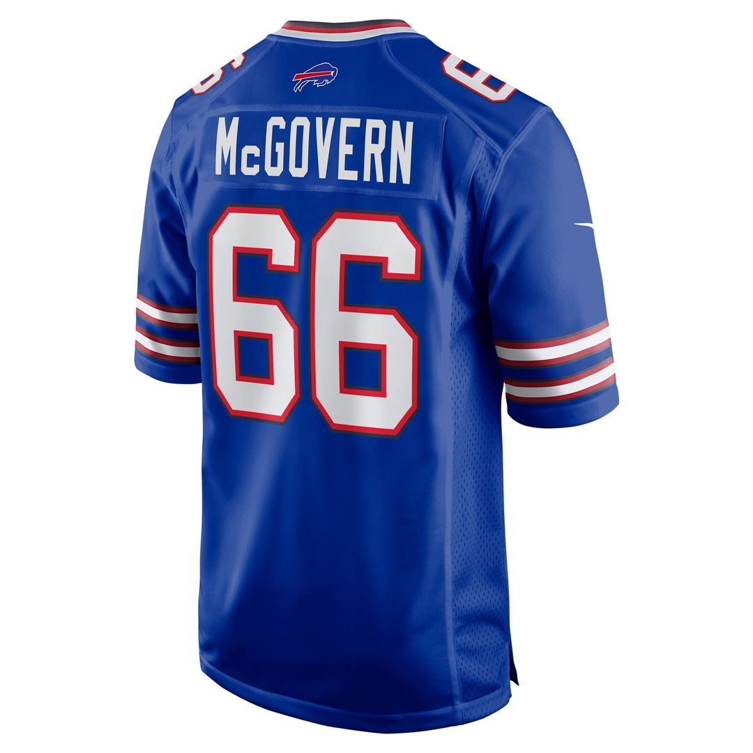 Connor McGovern Buffalo Bills Game Player Jersey - Royal