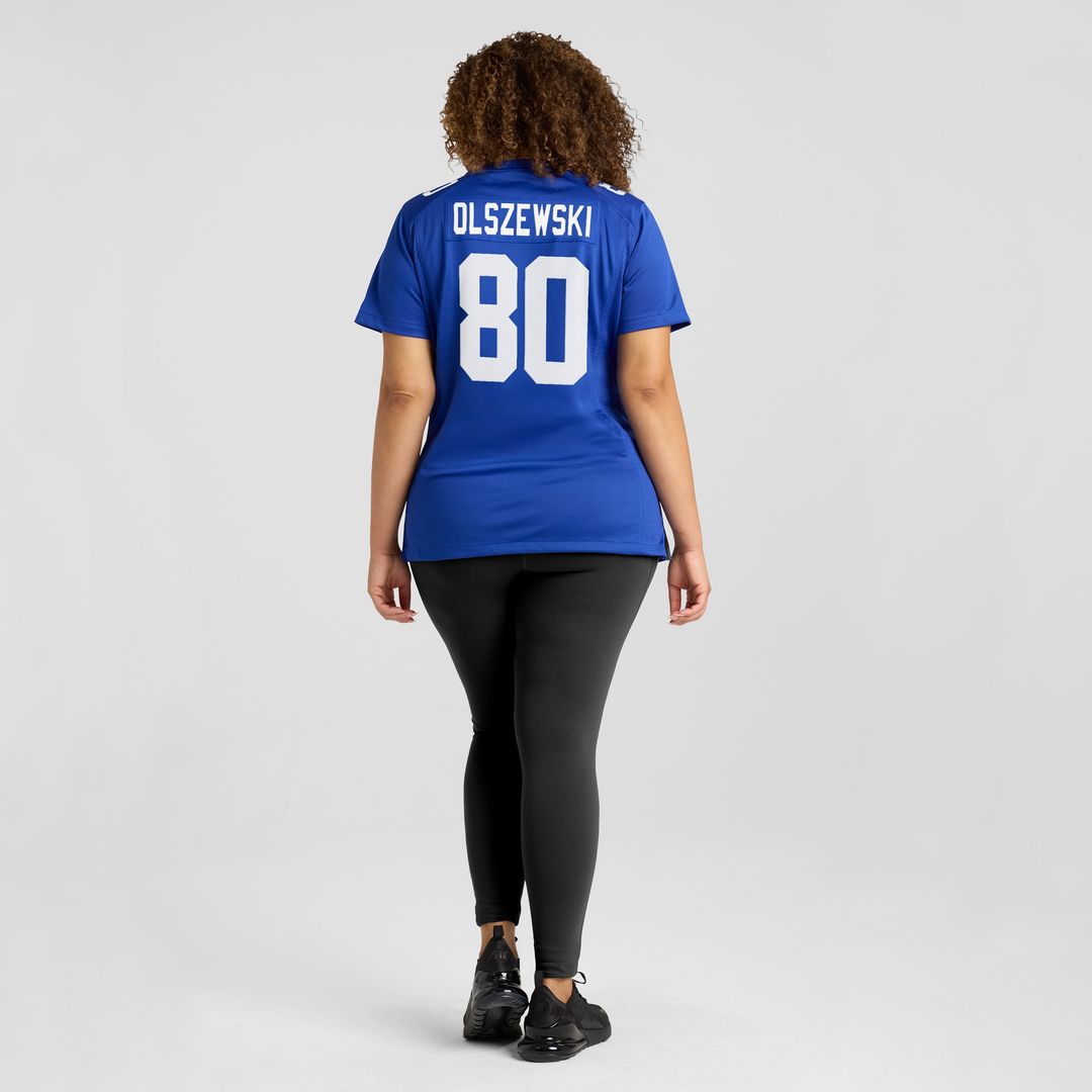 Gunner Olszewski New York Giants Women's Game Jersey - Royal