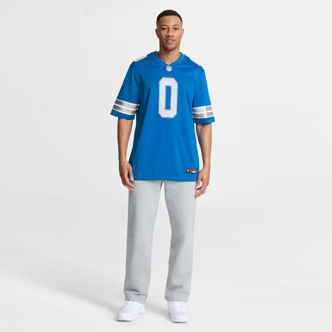 Jahmyr Gibbs Detroit Lions 2nd Alternate Game Player Jersey - Black