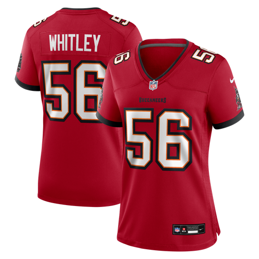 Benton Whitley Tampa Bay Buccaneers Women's Team Game Jersey - Red