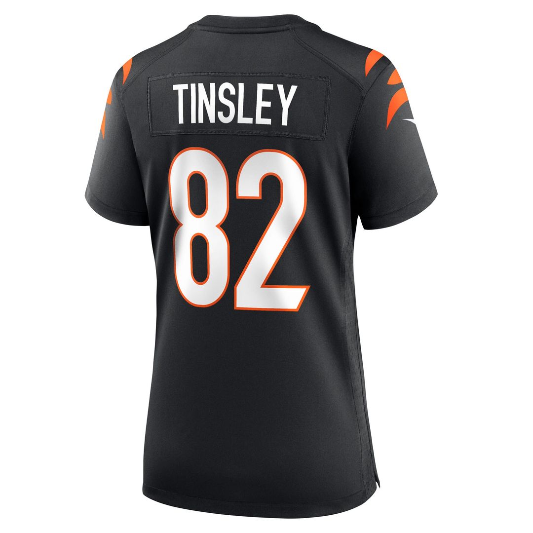 Mitchell Tinsley Cincinnati Bengals Women's Team Game Jersey - Black