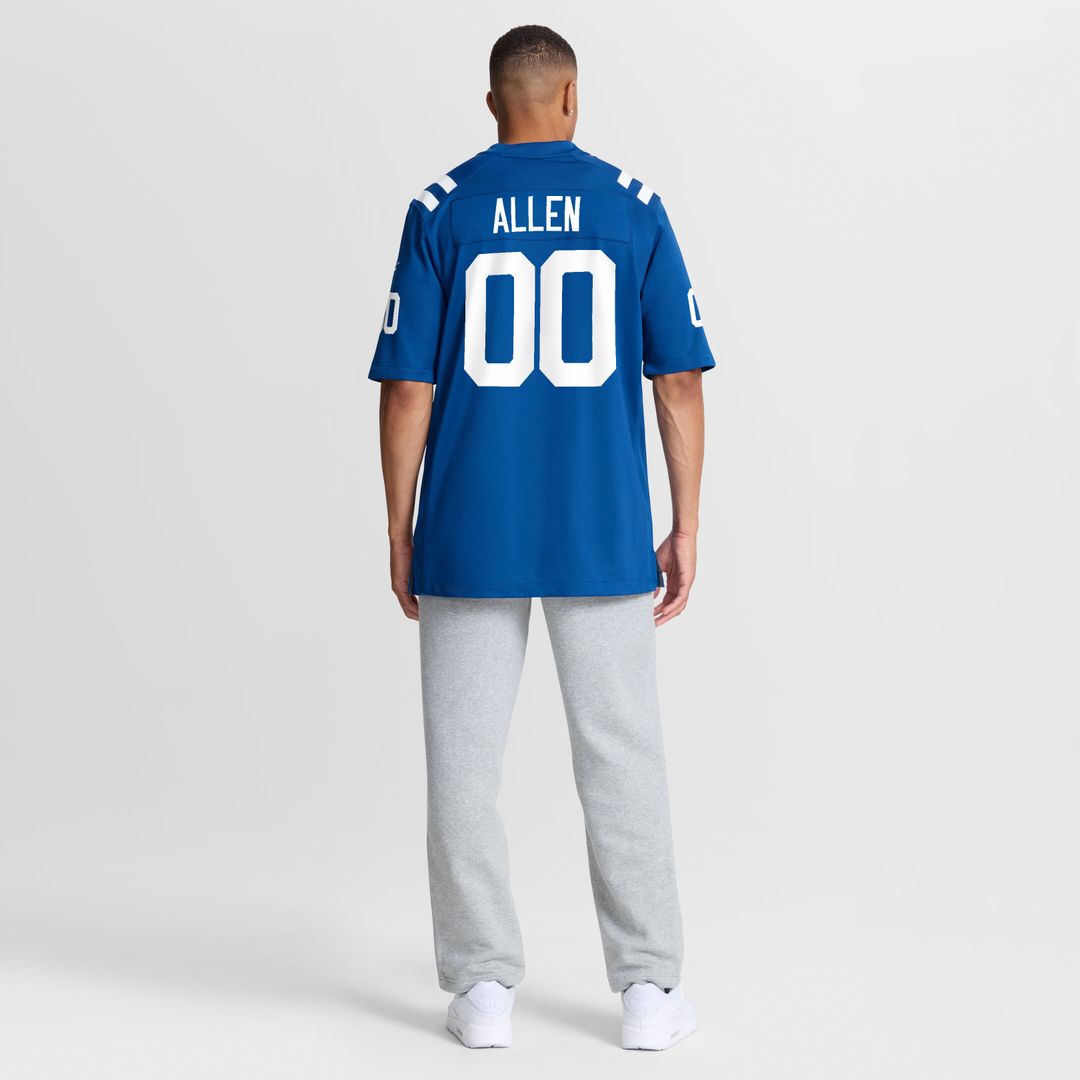 CJ Allen Indianapolis Colts Game Jersey - Royal