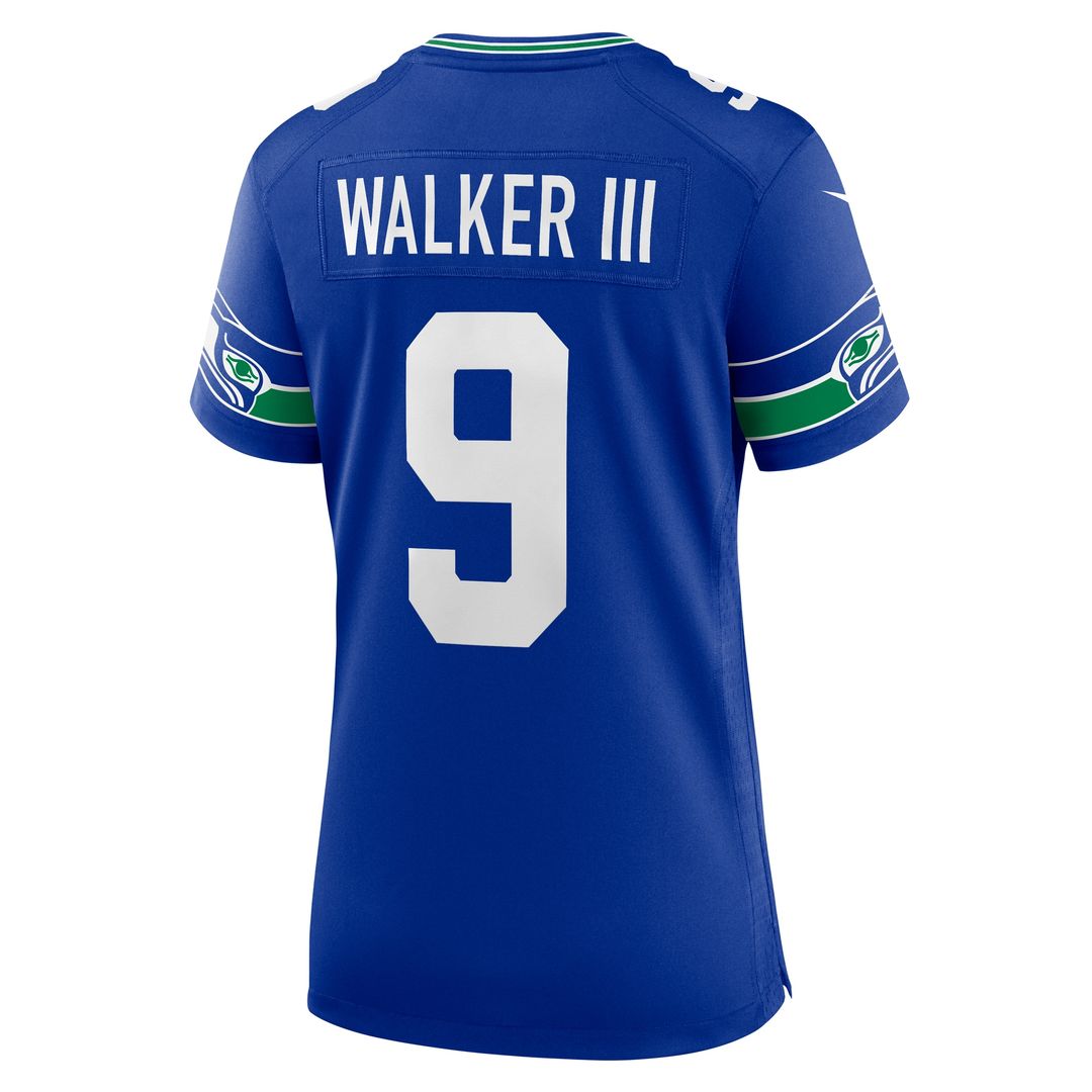 Kenneth Walker III Seattle Seahawks Women's Player Jersey - Navy