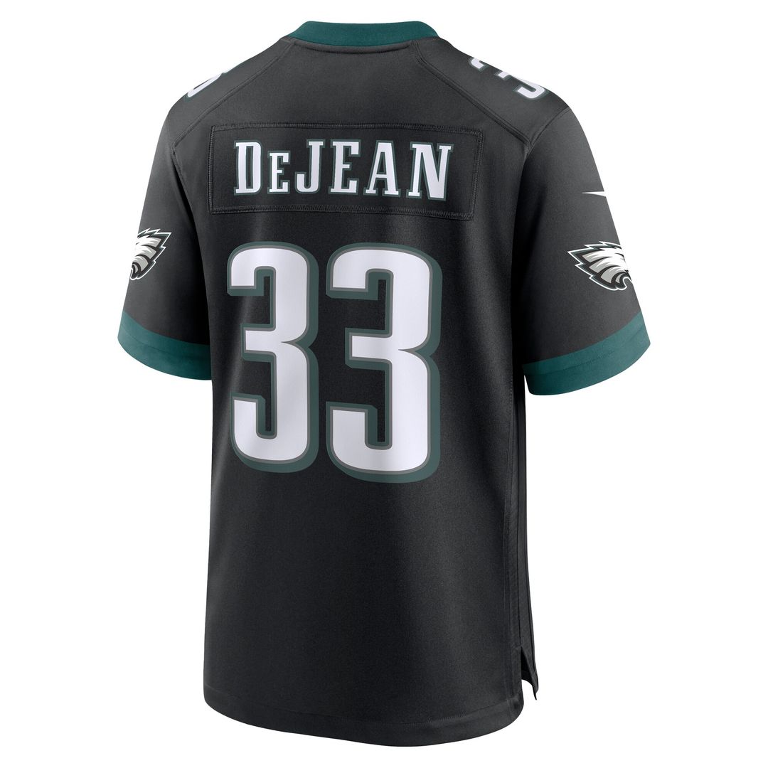 Cooper DeJean Philadelphia Eagles Alternate Player Game Jersey - Black