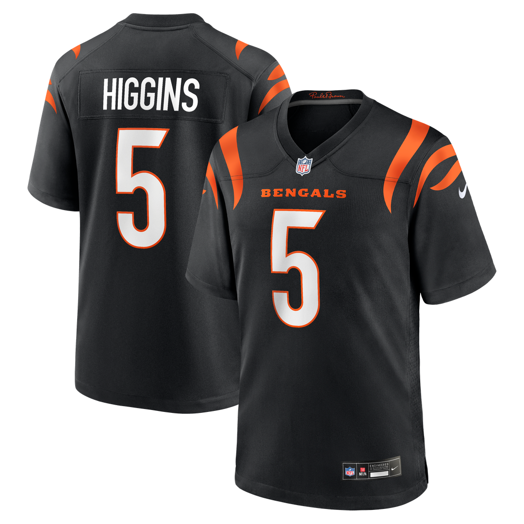 Tee Higgins Cincinnati Bengals Alternate Game Jersey - Orange