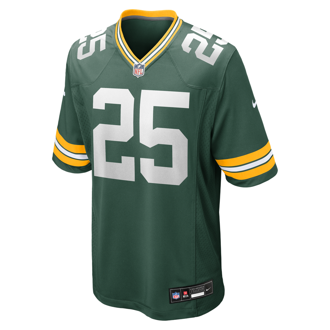 Keisean Nixon Green Bay Packers Game Player Jersey - Green